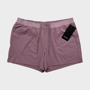 Lululemon License to Train Short 5” Linerless - Lavender Lux, Size XXL